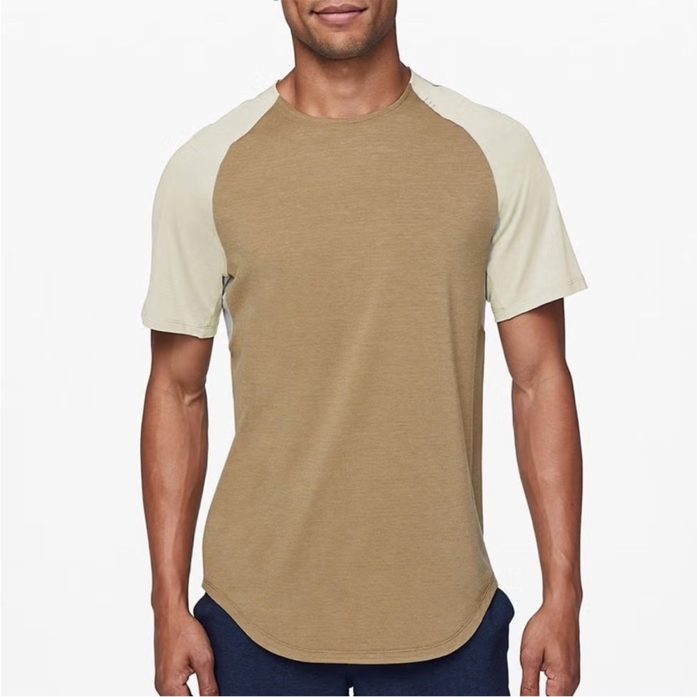 Lululemon Always Agile Short Sleeve in Frontier/Fawn